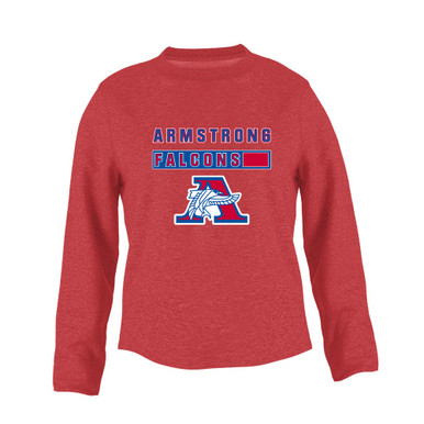 Armstrong Falcons Mascot #7 Women's Sweatshirt