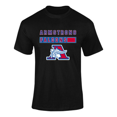 Armstrong Falcons Mascot #7 Men's SS T-Shirt