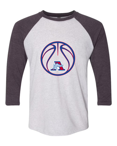 Armstrong Falcons Basketball #2 Women's Baseball T-Shirt