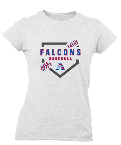 Armstrong Falcons Baseball #2 Women's SS T-Shirt
