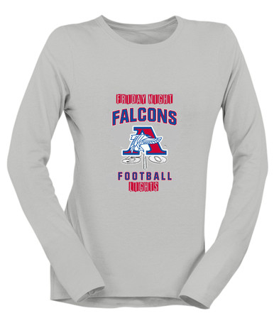 Armstrong Falcons Football #6 Women's Premium LS T-Shirt