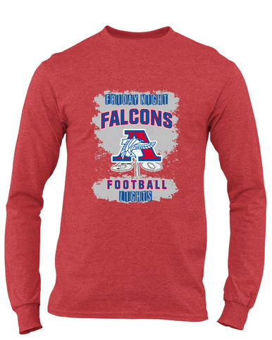 Armstrong Falcons Football #6 Men's LS T-Shirt