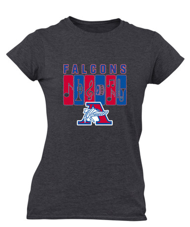 Armstrong Falcons Band # 2 Women's SS T-Shirt