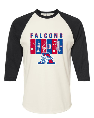 Armstrong Falcons Band # 2 Men's Baseball T-Shirt