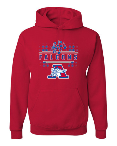 Armstrong Falcons Band # 3 Men's Premium Hoodie