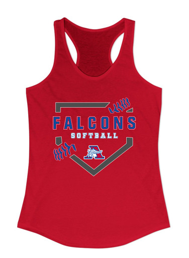 Armstrong Falcons Softball #2 Women's Tank Top