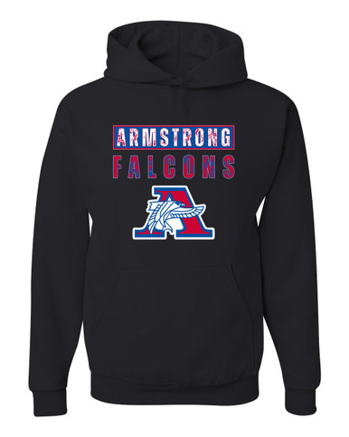 Armstrong Falcons Mascot #9 Men's Premium Hoodie