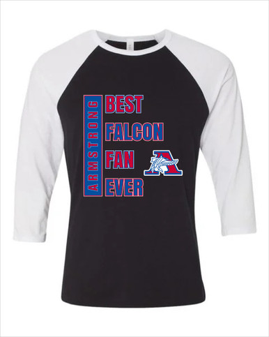 Armstrong Falcons Best Falcon Fan Women's Baseball T-Shirt