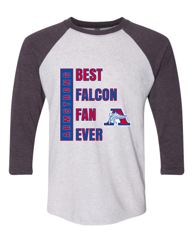 Armstrong Falcons Best Falcon Fan Men's Baseball T-Shirt