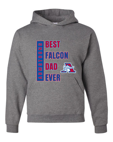 Armstrong Falcons Best Falcon Dad Men's Premium Hoodie