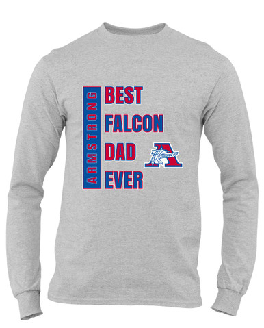 Armstrong Falcons Best Falcon Dad Men's Premium LS T-Shirt