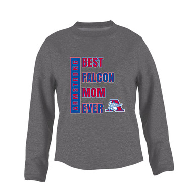 Armstrong Falcons Best Falcon Mom Women's Sweatshirt