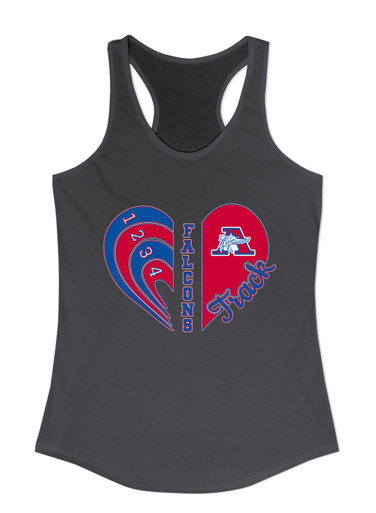 Armstrong Falcons Heart Track Women's Tank Top