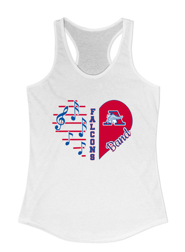 Armstrong Falcons Heart Band Women's Tank Top