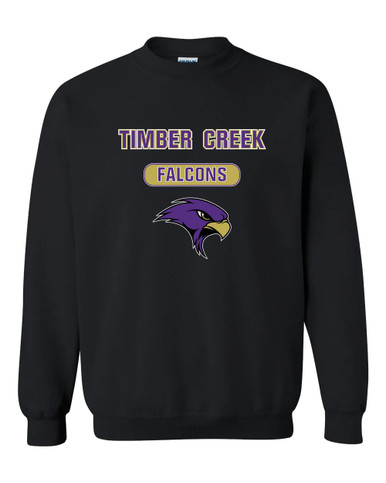 Timber Creek Falcons Mascot #3 Men's Sweatshirt