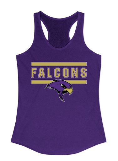 Timber Creek Falcons Mascot #5 Women's Tank Top