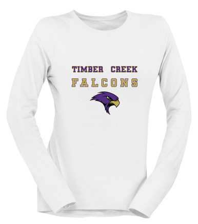 Timber Creek Falcons Spirit Women's Premium LS T-Shirt