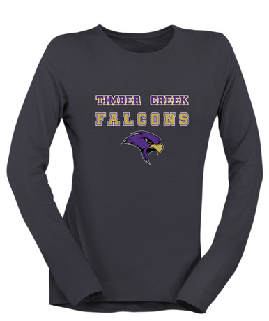 Timber Creek Falcons Spirit Women's LS T-Shirt