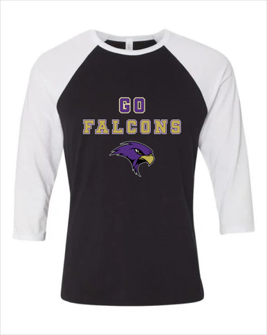 Timber Creek Falcons Go Team Women's Baseball T-Shirt