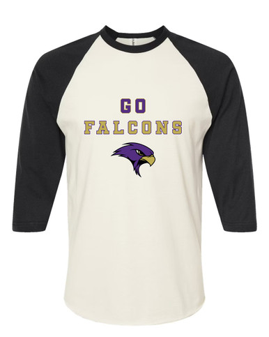 Timber Creek Falcons Go Team Men's Baseball T-Shirt