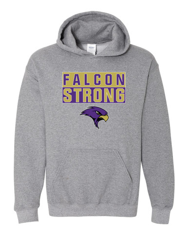 Timber Creek Falcons Strong #1 Men's Hoodie