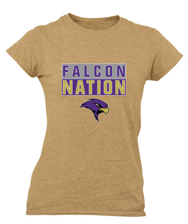 Timber Creek Falcons Nation #1 Women's SS T-Shirt