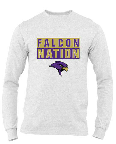 Timber Creek Falcons Nation #1 Men's Premium LS T-Shirt