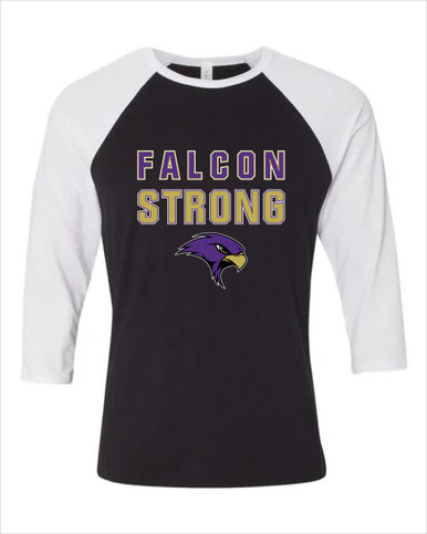Timber Creek Falcons Strong #2 Men's Baseball T-Shirt