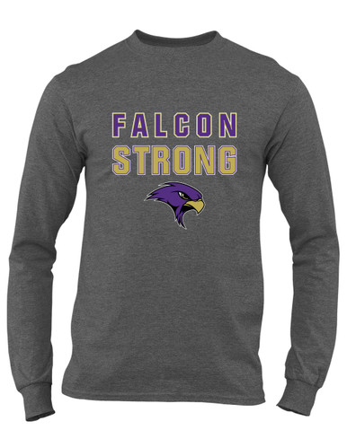 Timber Creek Falcons Strong #2 Men's LS T-Shirt