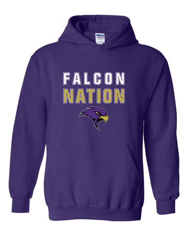 Timber Creek Falcons Nation #2 Men's Hoodie