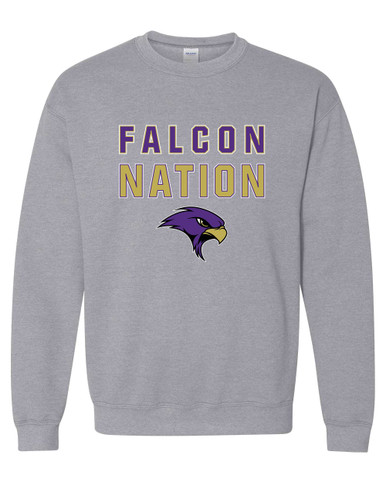 Timber Creek Falcons Nation #2 Men's Sweatshirt
