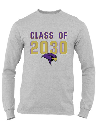 Timber Creek Falcons Class of 2030 Men's LS T-Shirt