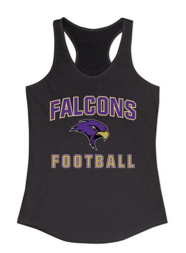 Timber Creek Falcons Football #1 Women's Tank Top