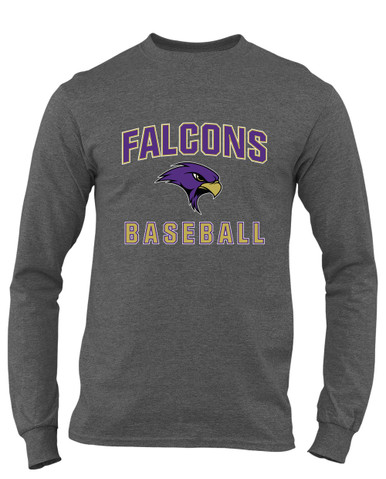 Timber Creek Falcons Baseball #1 Men's Premium LS T-Shirt