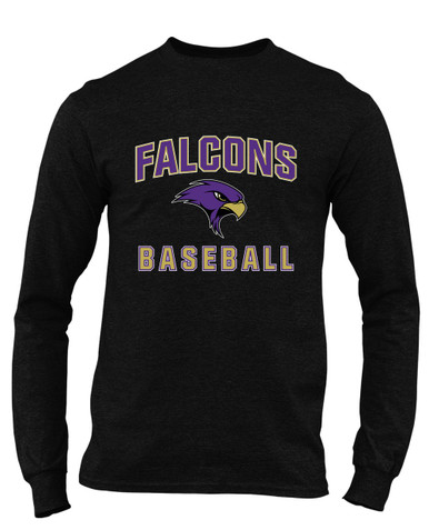 Timber Creek Falcons Baseball #1 Men's LS T-Shirt