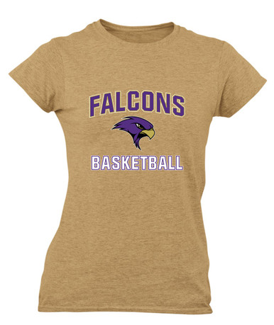 Timber Creek Falcons Basketball #1 Women's Premium SS T-Shirt