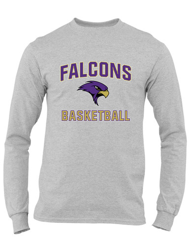Timber Creek Falcons Basketball #1 Men's LS T-Shirt