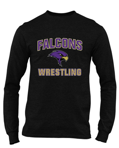 Timber Creek Falcons Wrestling Men's Premium LS T-Shirt