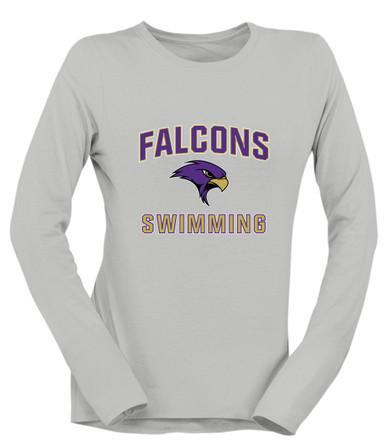 Timber Creek Falcons Swimming Women's Premium LS T-Shirt