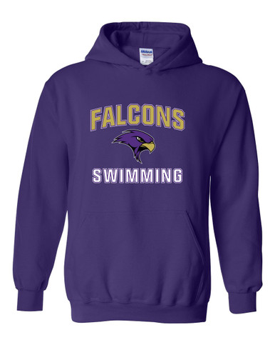 Timber Creek Falcons Swimming Men's Hoodie