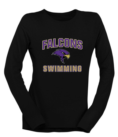 Timber Creek Falcons Swimming Women's LS T-Shirt