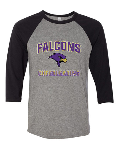 Timber Creek Falcons Cheerleading Women's Baseball T-Shirt