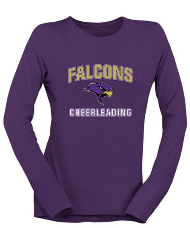 Timber Creek Falcons Cheerleading Women's LS T-Shirt