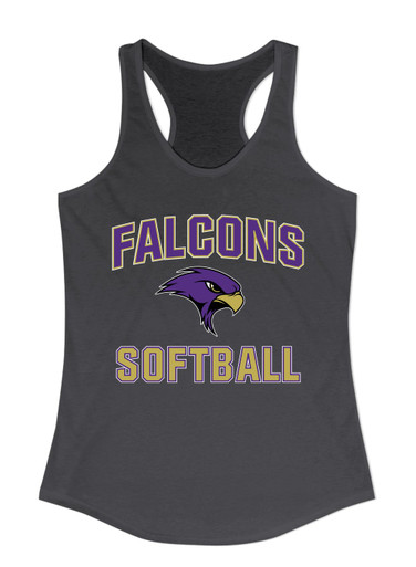 Timber Creek Falcons Softball #1 Women's Tank Top