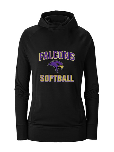 Timber Creek Falcons Softball #1 Women's Hoodie