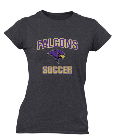 Timber Creek Falcons Soccer #1 Women's Premium SS T-Shirt