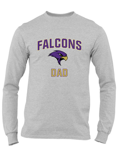 Timber Creek Falcons Dad Men's LS T-Shirt