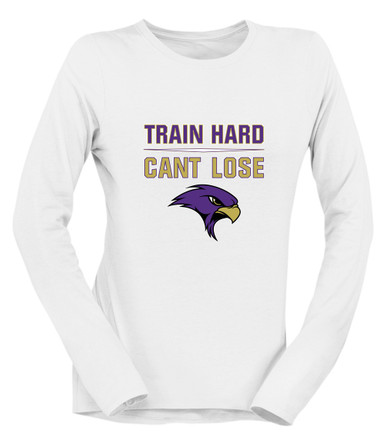 Timber Creek Falcons Train Hard, Can't Lose Women's Premium LS T-Shirt