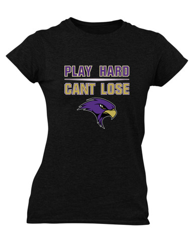 Timber Creek Falcons Play Hard, Can't Lose Women's SS T-Shirt