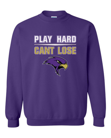 Timber Creek Falcons Play Hard, Can't Lose Men's Sweatshirt